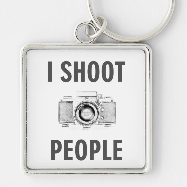 Porte-clés photographe photographe photo texte amusant (Devant)