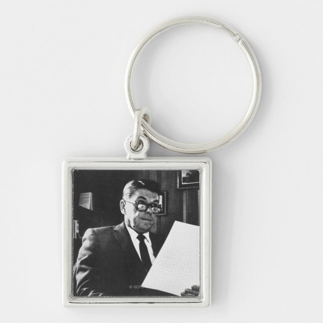 Porte-clés Photographie de Ronald Reagan (Devant)