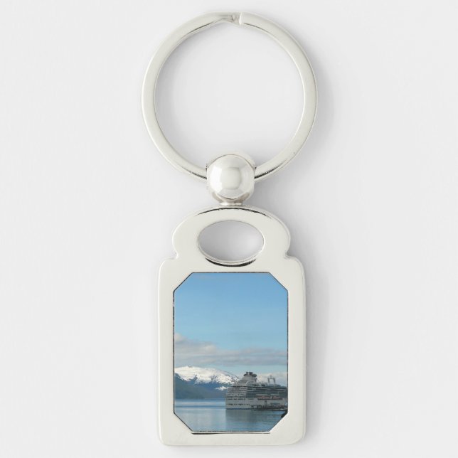 Porte-clés Photographie de voyage de croisière en Alaska (Devant)