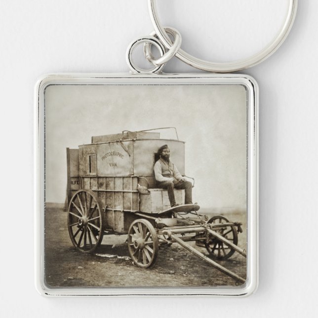 Porte-clés Photographie Wagon de Roger Fenton Photo Réalisme (Devant)