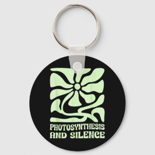Porte-clés Photosynthèse et Silence Fleur Plante Bohème