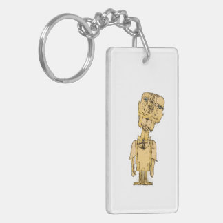 Porte-clés phrase drôle du génie de Paul Klee