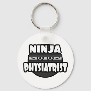 Porte-clés Physiatre Ninja