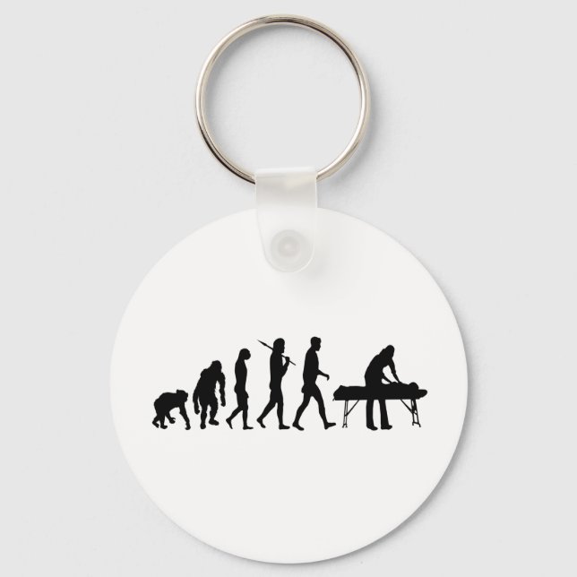 Porte-clés physiothérapie Cadeaux de médecine sportive (Recto)