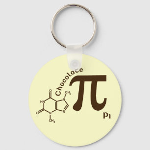 Porte-clés Pi Day Chocolate Pi Keychain