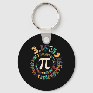 Porte-clés Pi Day Vintage Pi Numéro 3