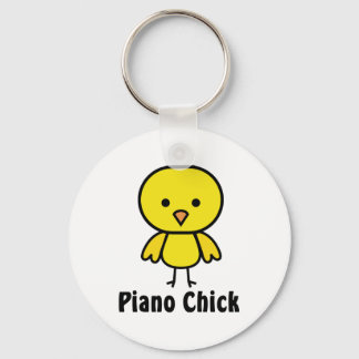 Porte-clés Piano Chick