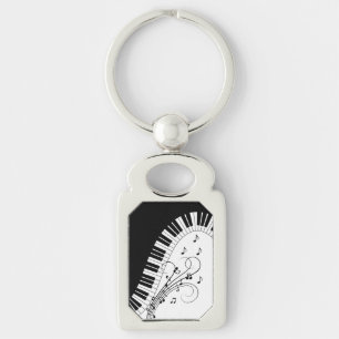 Porte-clés Piano Keyboard Music Design