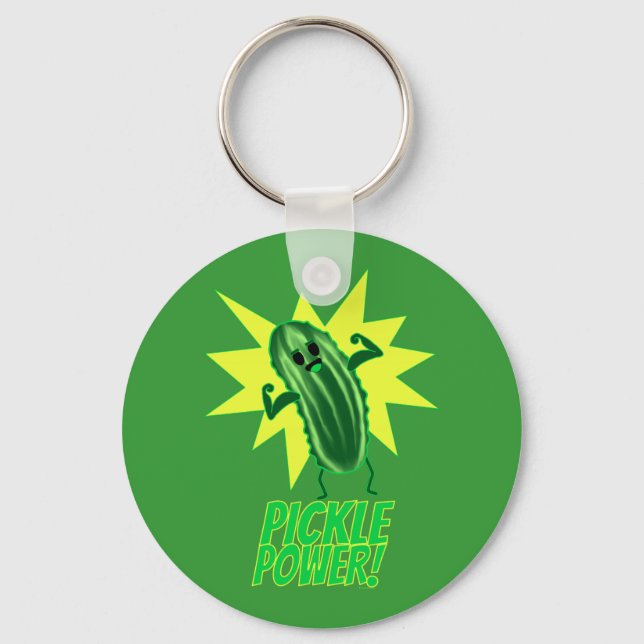 Porte-clés Pickle Power ! (Recto)