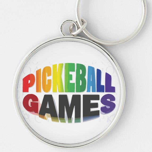 Porte-clés Pickleball (Devant)