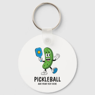 Porte-clés Pickleball drôle et mignon personnalisé Pickle