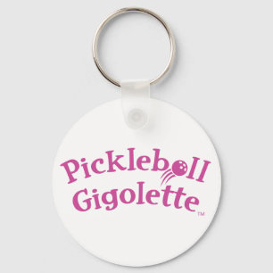 Porte-clés Pickleball Gigolette™ Swingrz Swag Court Jester