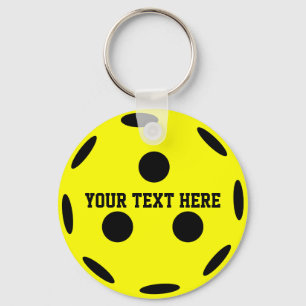 Porte-clés Pickleball Player Yellow Ball