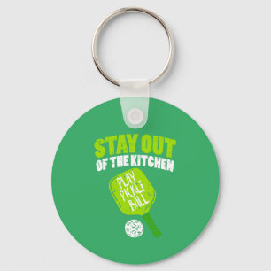 Porte-clés Pickleball - Restez Hors De La Cuisine