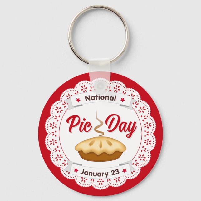 Porte-clés Pie Day, 23 janvier, Porte - clé (Recto)