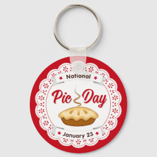 Porte-clés Pie Day, January 23, Keychain