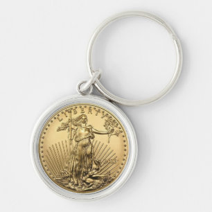 Porte-clés Pièce American Gold Eagle