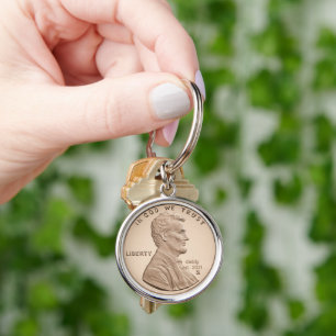 Porte-clés Pièce cadeau personnalisée Penny