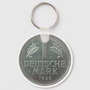 Porte-clés Pièce de monnaie de Deutsche Mark
