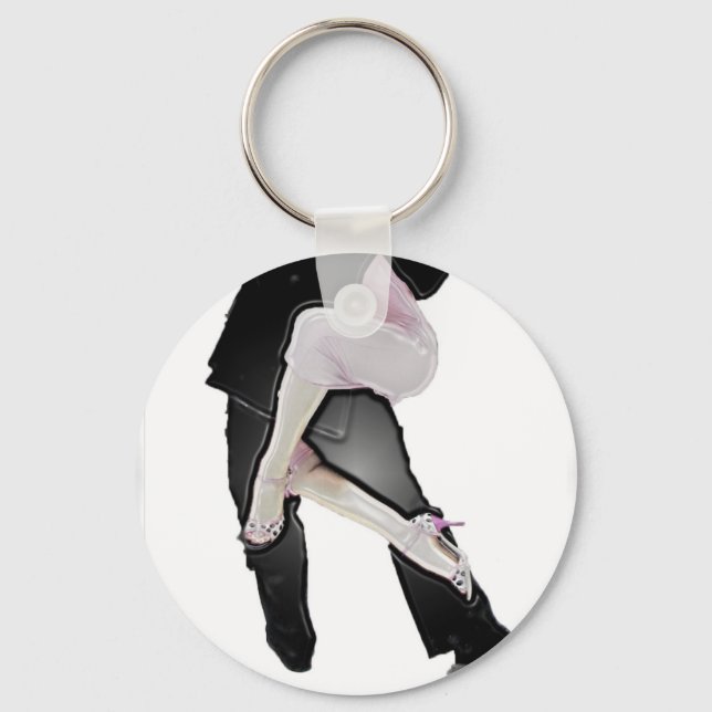 Porte-clés Pieds de tango (Recto)