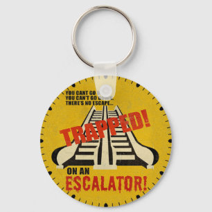 Porte-clés Piégé sur un Escalator