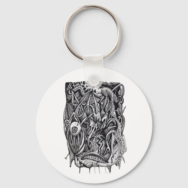 Porte-clés Pierced, par Brian Benson (Recto)