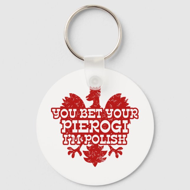Porte-clés Pierogi polonais (Recto)
