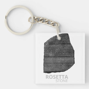 Porte-clés Pierre de Rosette : Langue hiéroglyphique Égypte a
