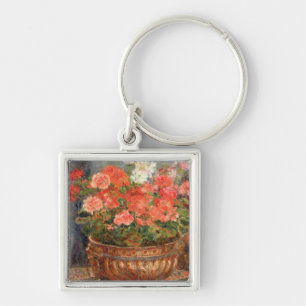 Porte-clés Pierre géraniums de Renoir un   dans un bassin de