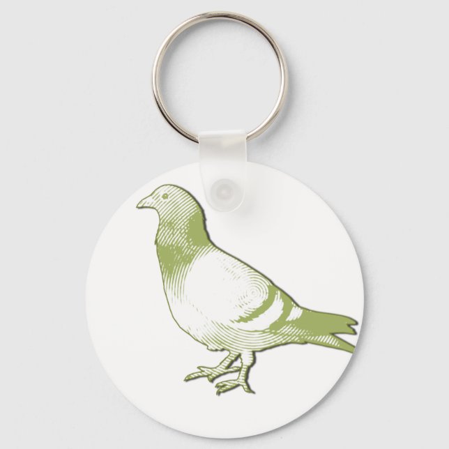 Porte-clés Pigeon (Recto)