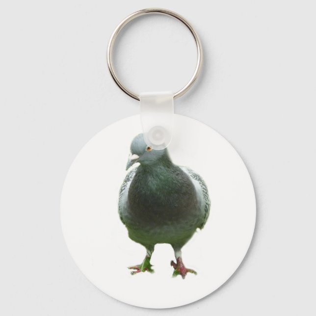 Porte-clés Pigeon (Recto)
