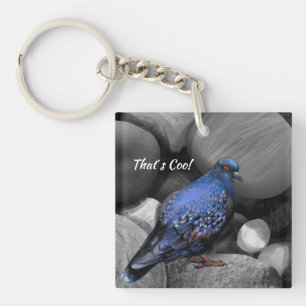Porte-clés pigeon