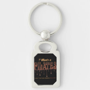 Porte-clés Pilates amusants trempés dans du chocolat