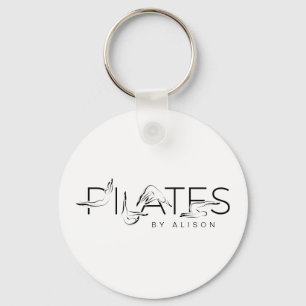 Porte-clés Pilates Instructor Pilates Lettres Classique