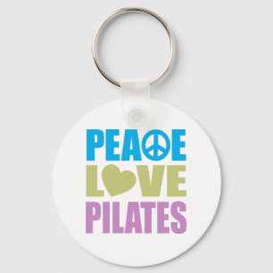 Porte-clés Pilates Peace Love