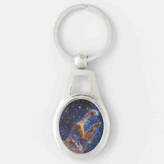 Porte-clés Piliers de création Aigle Nebula Webb Telescope (Devant)