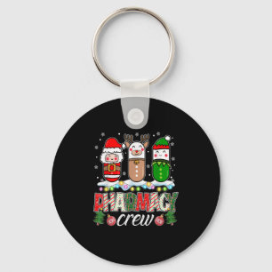 Porte-clés Pills de Noël de l'équipe de pharmacie Snowman Rei
