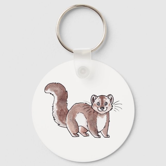 Porte-clés Pine Marten (Recto)