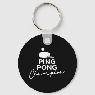Porte-clés Ping Pong Champion de tennis de table