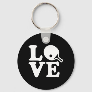 Porte-clés Ping pong ping-pong amour