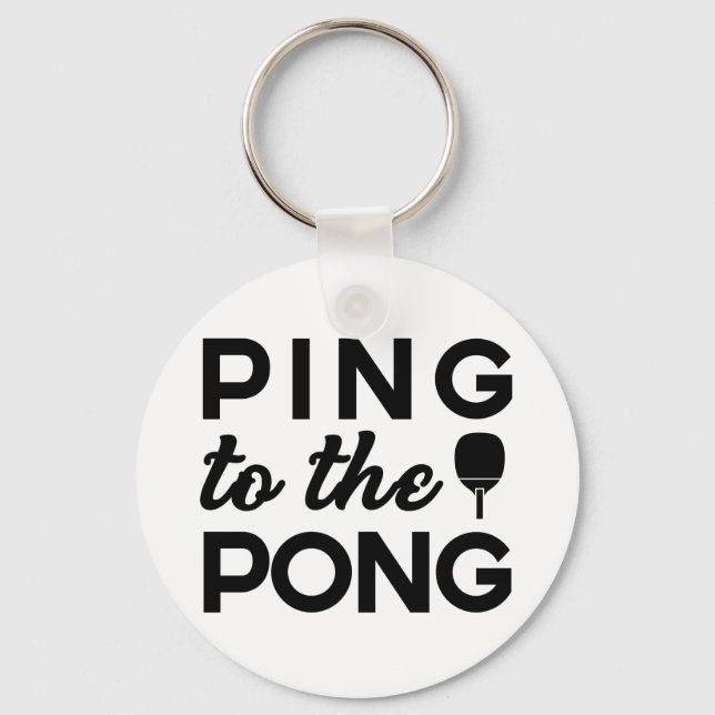 Porte-clés Ping Pong - Ping To Pong (Recto)
