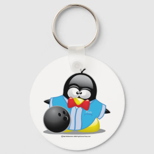 Porte-clés Pingouin de bowling