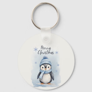 Porte-clés "Pingouin mignon"