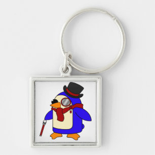 Porte-clés Pingouin rouge