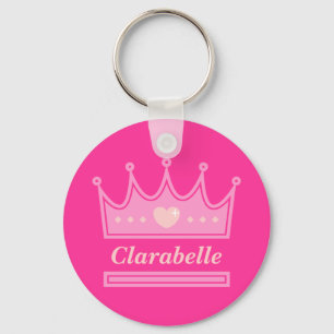 Porte-clés Pink Crown for the Royal Princess