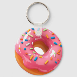 Porte-clés Pink Donut