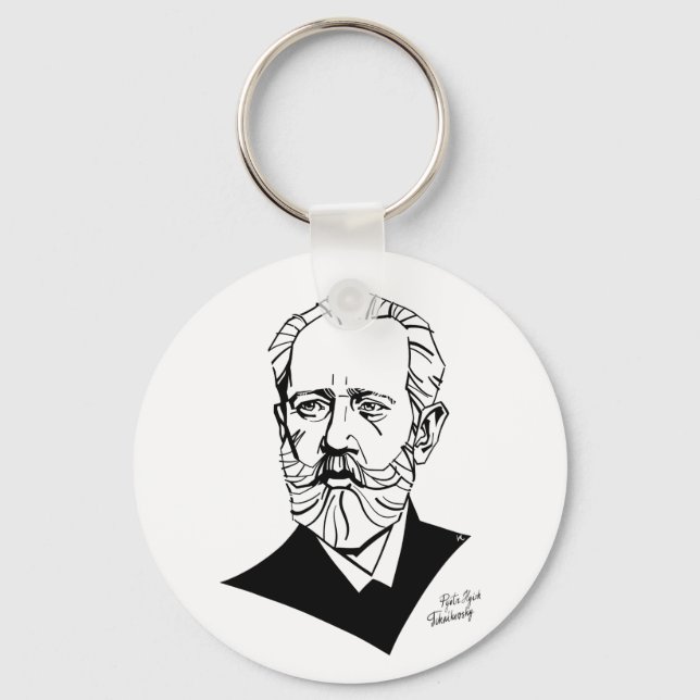 Porte-clés Piotr Tchaïkovski (Recto)