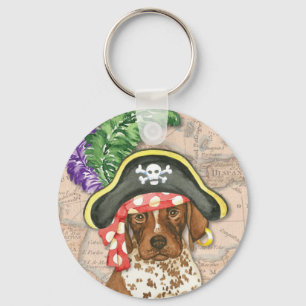 Porte-clés Pirate Allemand court pointer Porte - clé