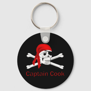 Porte-clés Pirate capitaine Cook Porte - clé