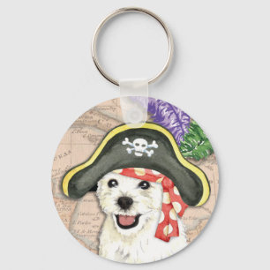 Porte-clés Pirate de Westie